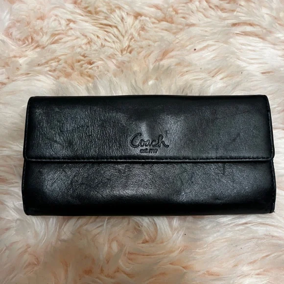 Coach Leather Wallet - Picture 2 of 5